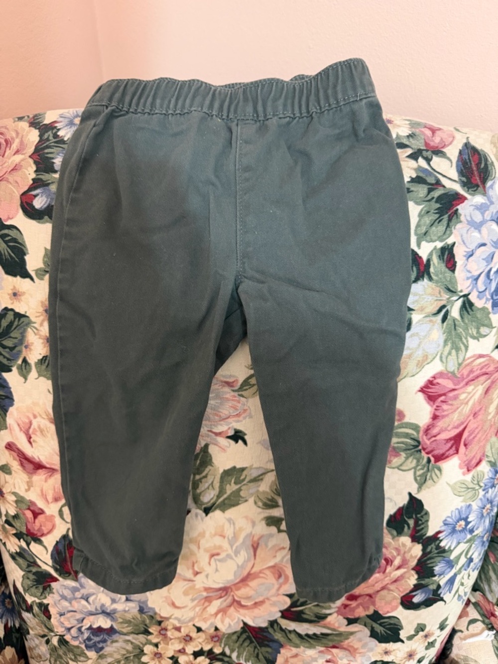 Old Navy Olive Green Elastic-Waist Kids Pants
